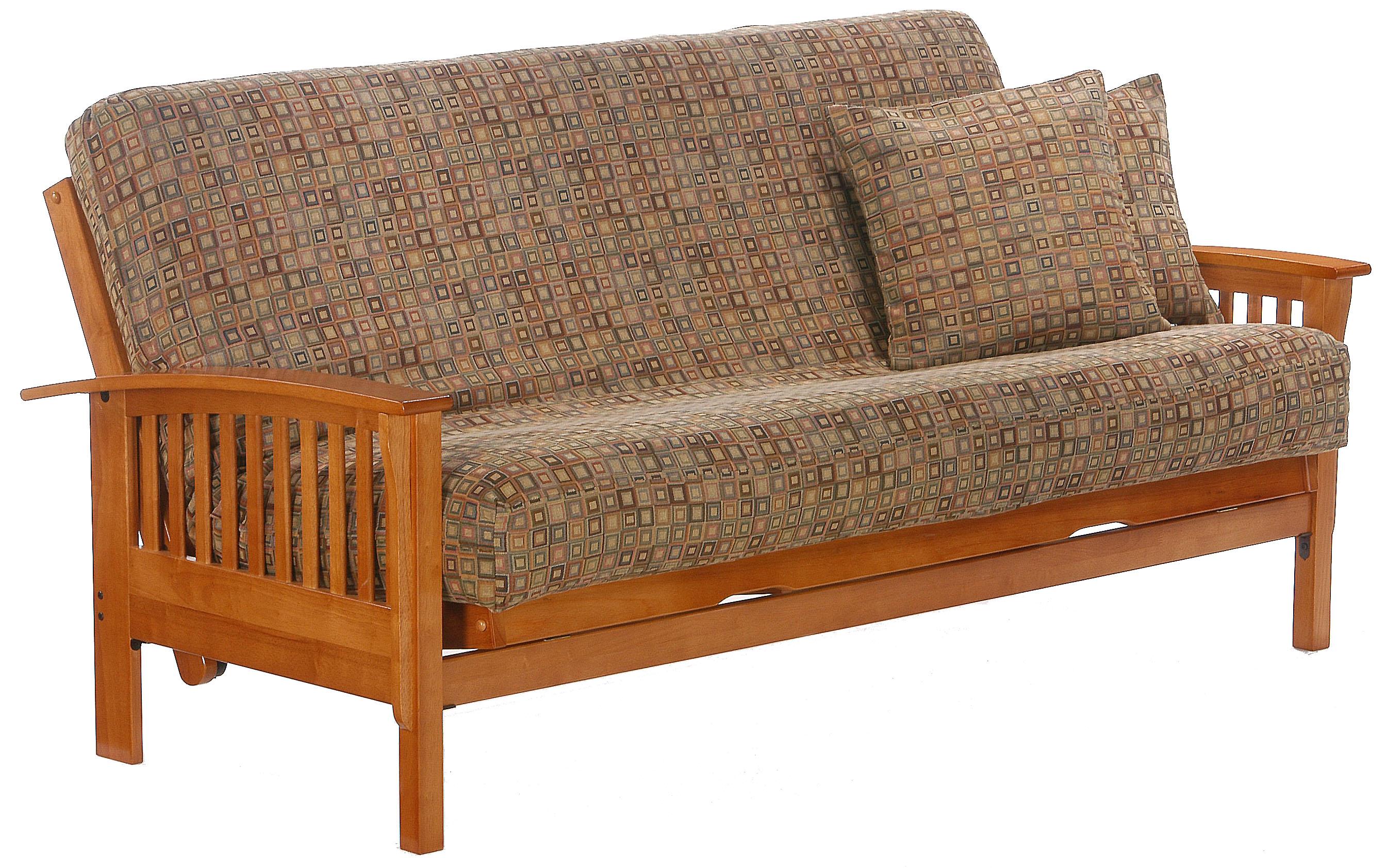 Night & Day Furniture Winchester BAWNCHO+BNFULHO Honey Oak Full